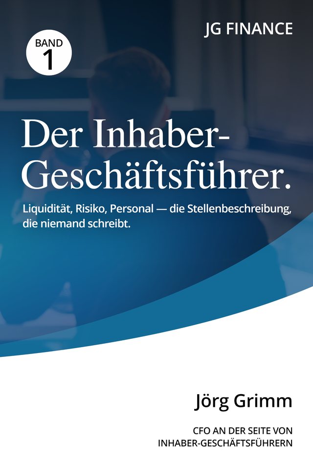 Buchcover Band 1: Der Inhaber-Geschäftsführer